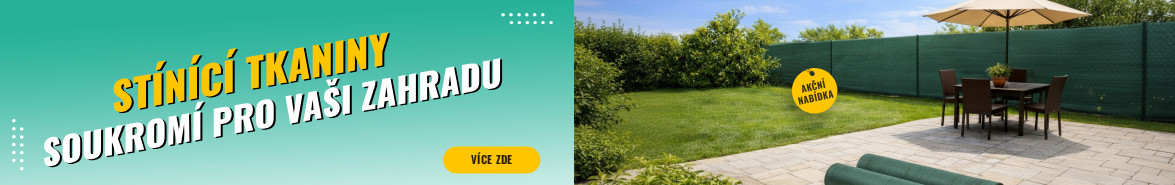 Stínící tkaniny na plot